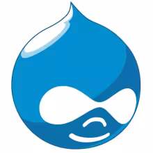 Drupal logo.