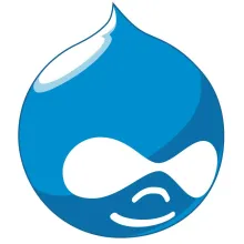 Drupal logo.