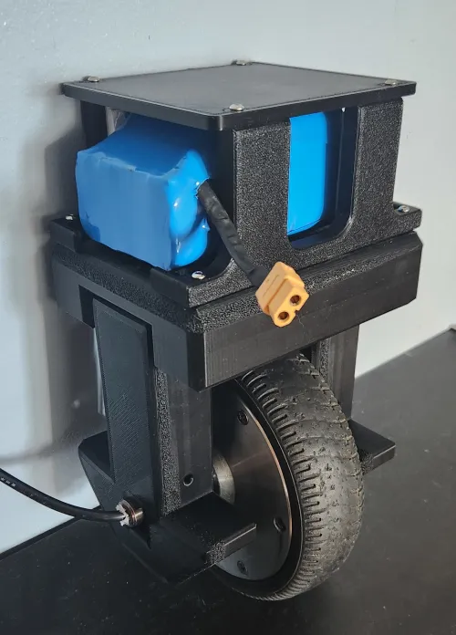 Assembled EUC frame.